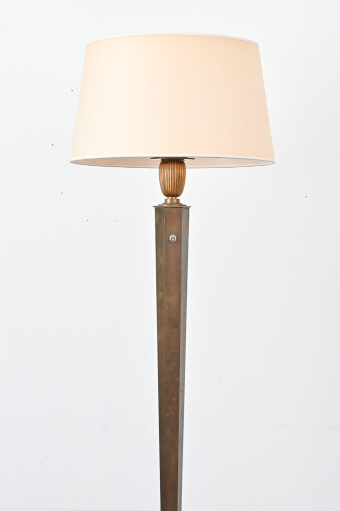 Art Deco Genet et Michon floor lamp 10