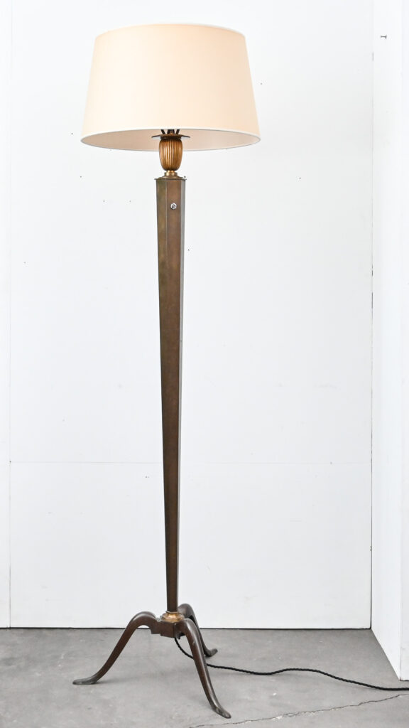 Art Deco Genet et Michon floor lamp 11
