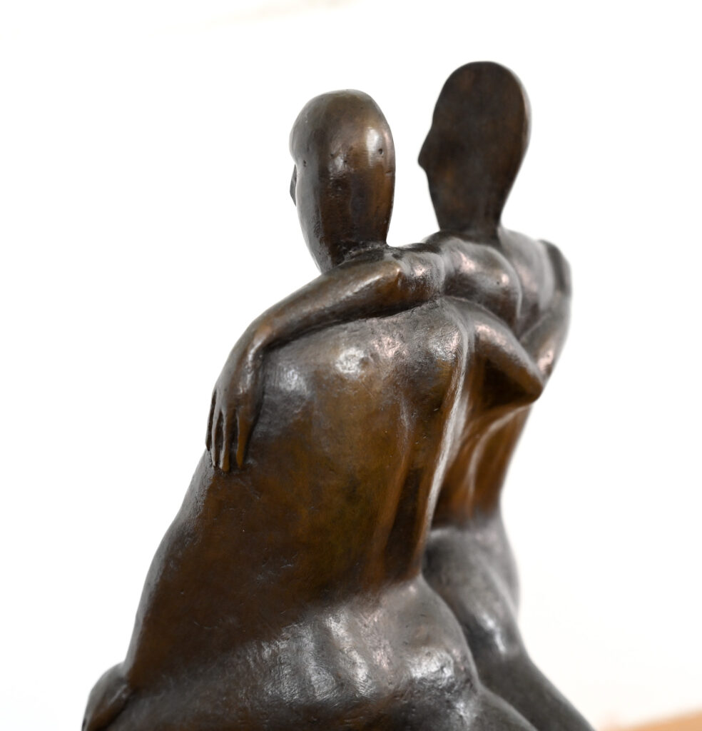 Gemini bronze by William Harling 05