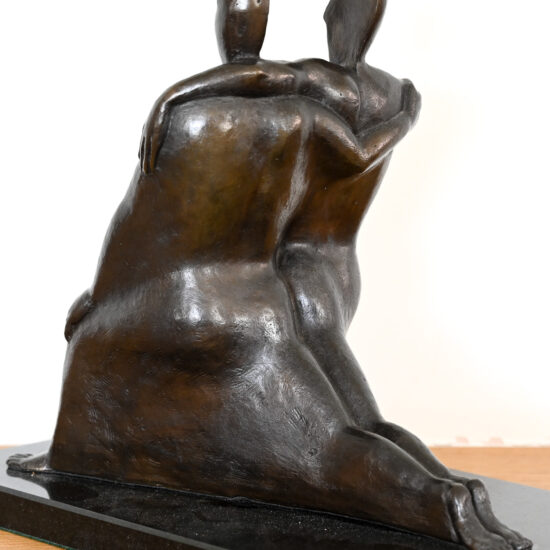 Gemini bronze by William Harling 07