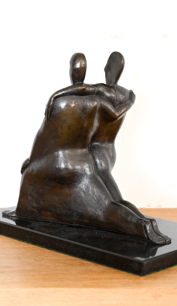 Gemini bronze by William Harling 07