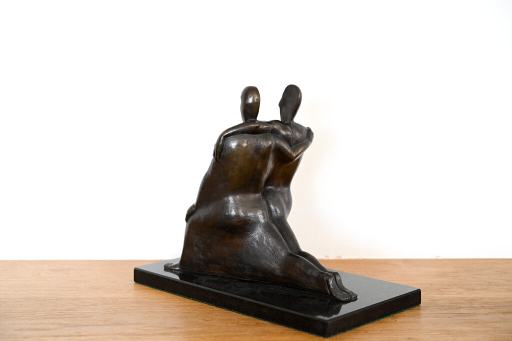 Gemini bronze by William Harling 08