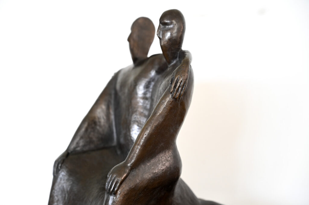 Gemini bronze by William Harling 10