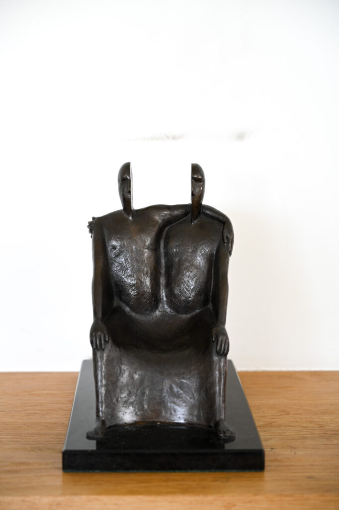 Gemini bronze by William Harling 13