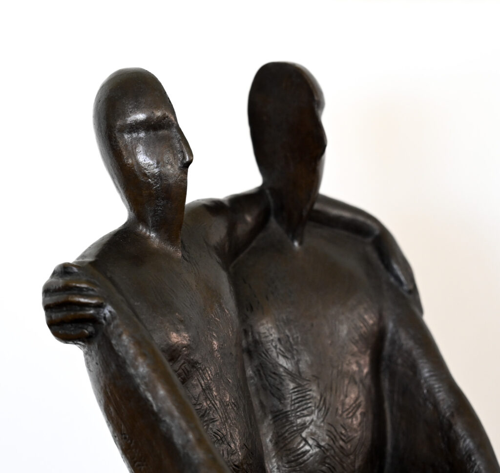 Gemini bronze by William Harling 15
