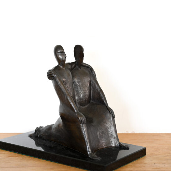 Gemini bronze by William Harling 16
