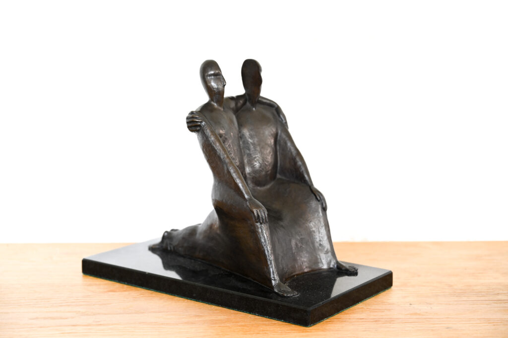 Gemini bronze by William Harling 17