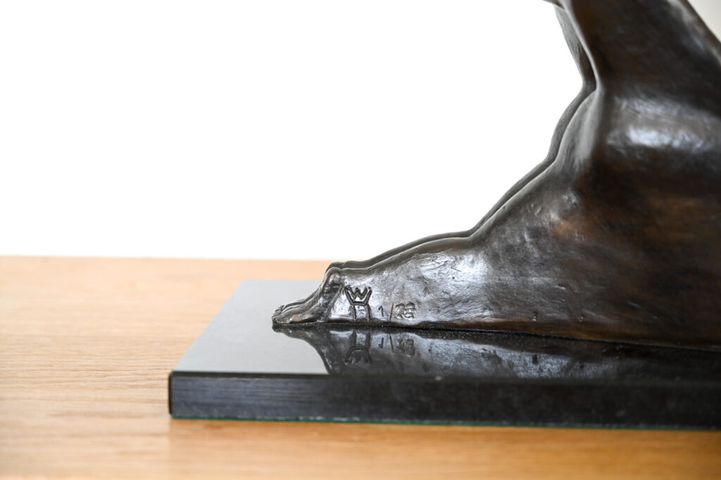 Gemini bronze by William Harling 18