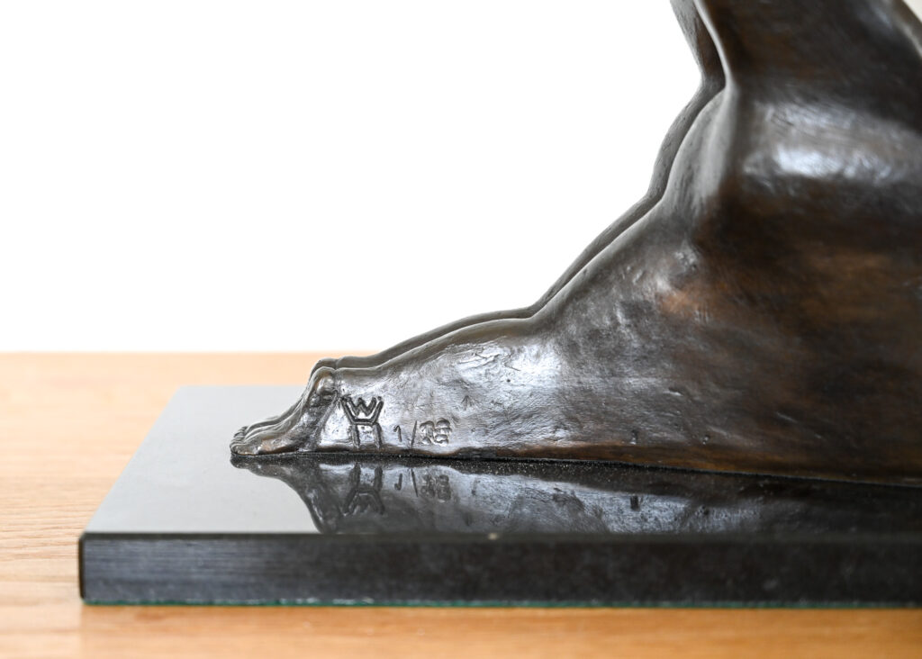 Gemini bronze by William Harling 19