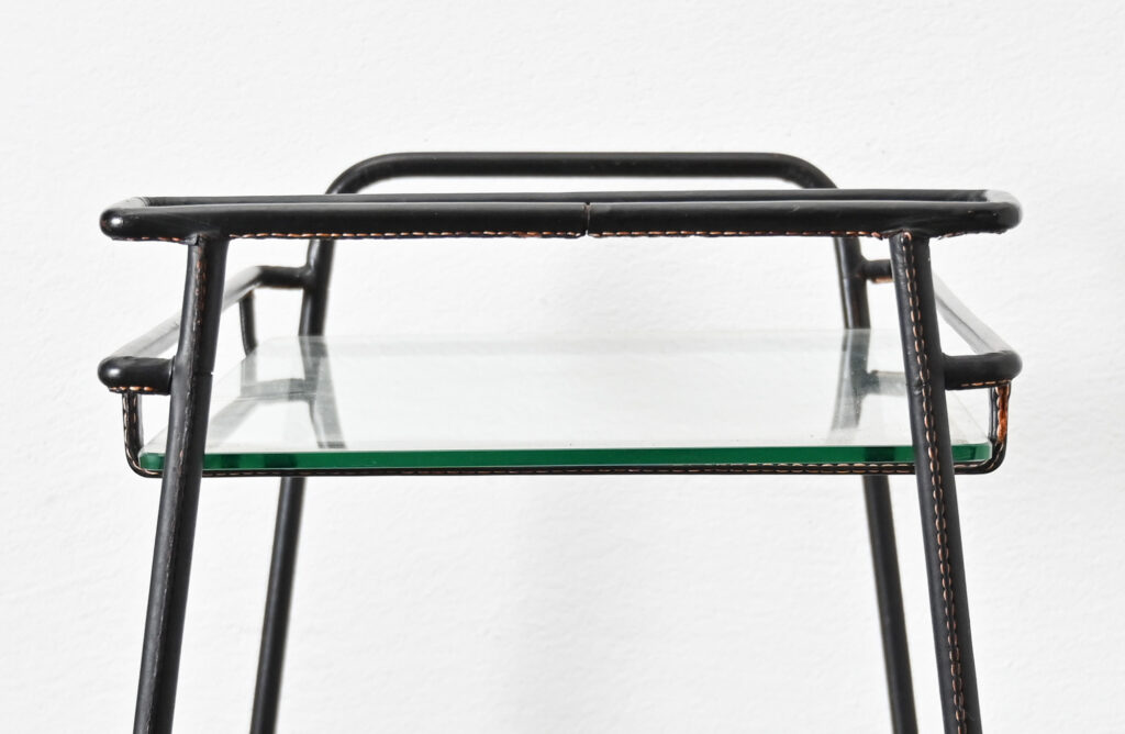Jacques Adnet bar cart 06