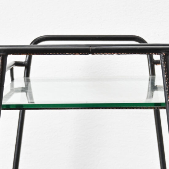Jacques Adnet bar cart 06