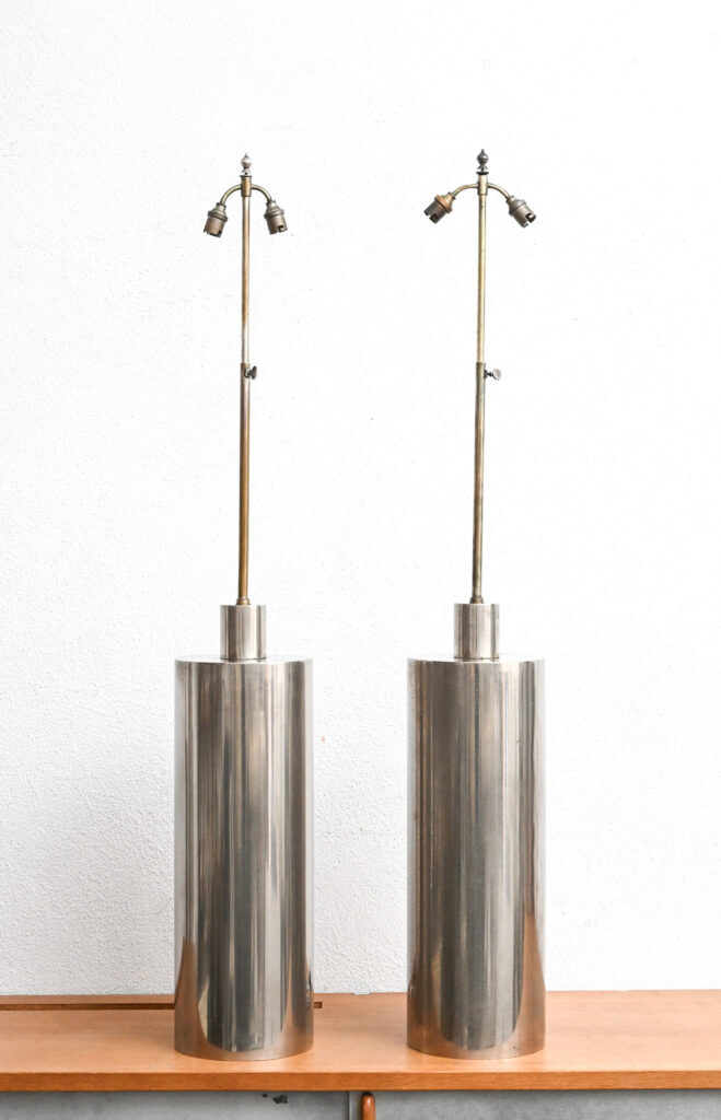 Pair of Francois Catroux table lamps
