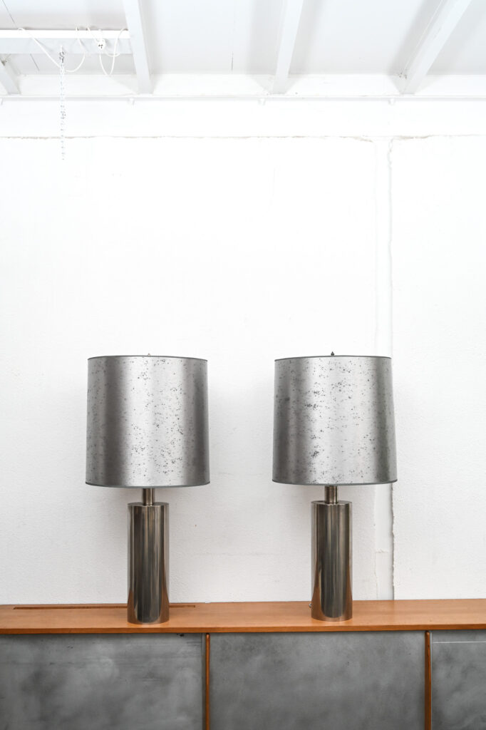 Pair of Francois Catroux table lamps