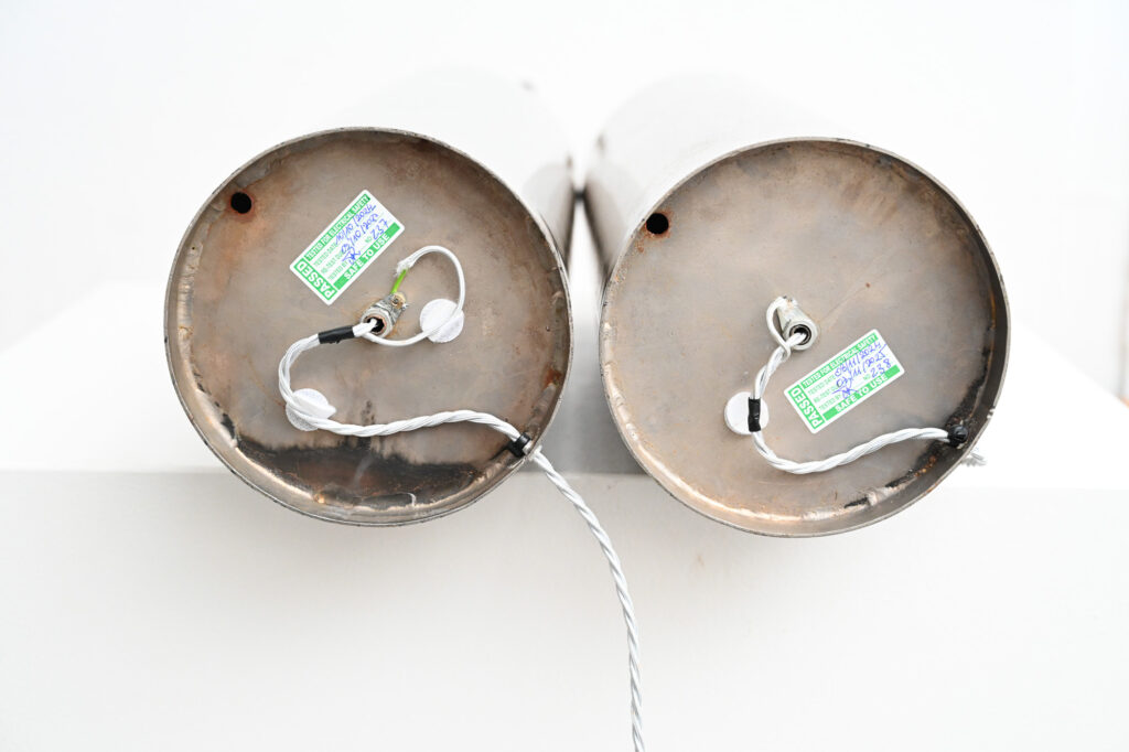 Pair of Francois Catroux table lamps