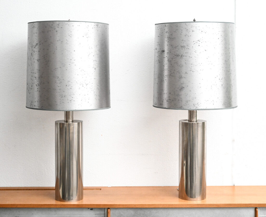 Pair of Francois Catroux table lamps