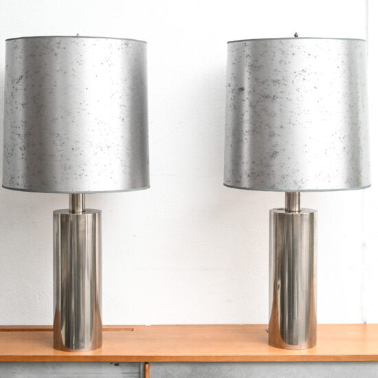 Pair of Francois Catroux table lamps