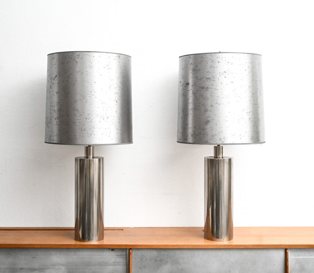 Pair of Francois Catroux table lamps