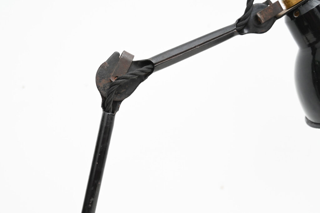 1930s Gras Ravel model 304 semi fixe table lamp 12