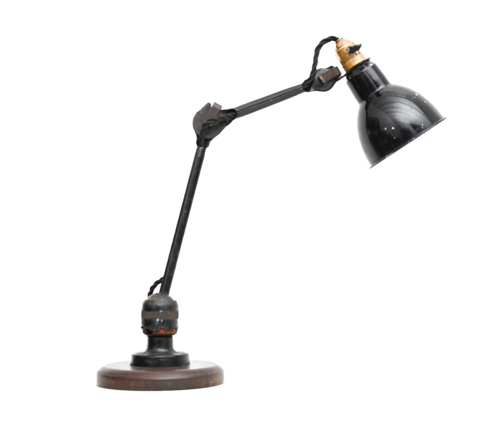 1930s Gras Ravel model 304 semi fixe table lamp 15