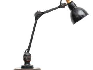 1930s Gras Ravel model 304 semi fixe table lamp 15