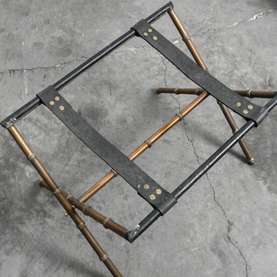 Jacques Adnet luggage rack 1