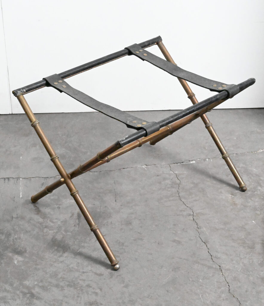 Jacques Adnet luggage rack 2