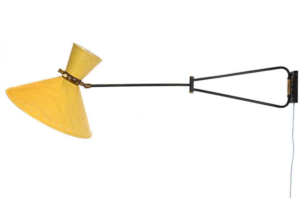 Maison Lunel Articulated Wall Lamp, France, 1950s 03 Maison Lunel Articulated Wall Lamp, France, 1950s 03