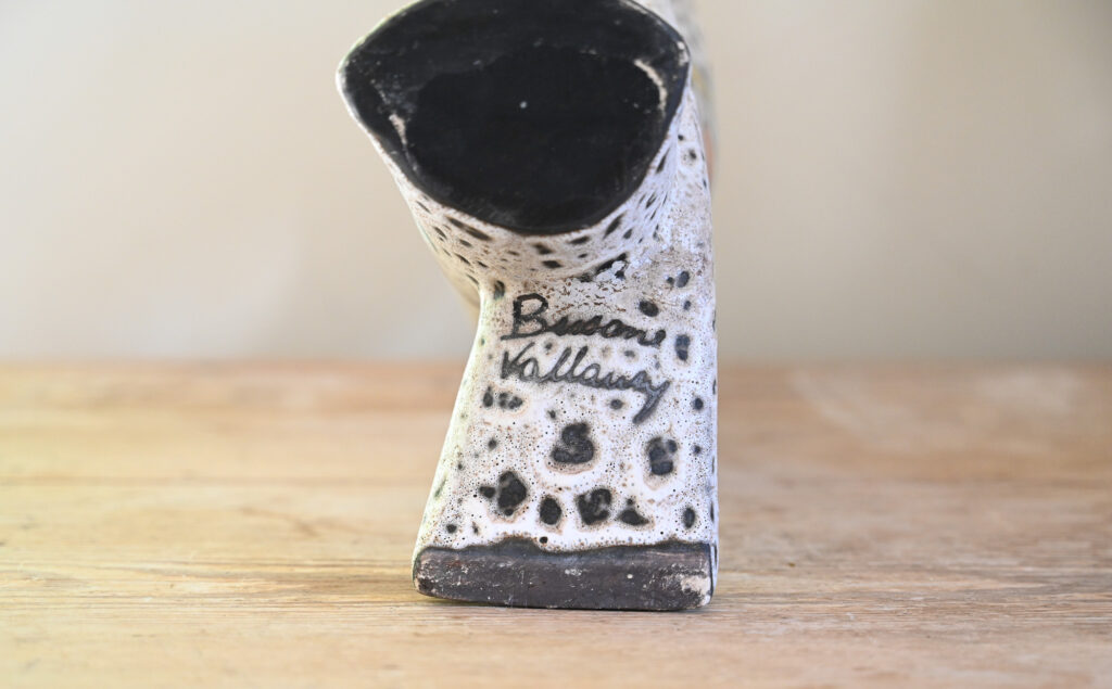 Marius Bessone Sculptural Vase – Vallauris, c.1950s 1