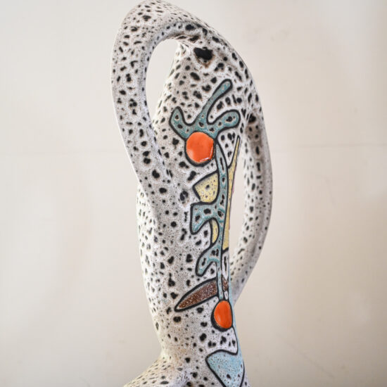 Marius Bessone Sculptural Vase &ndash; Vallauris, c.1950s 6