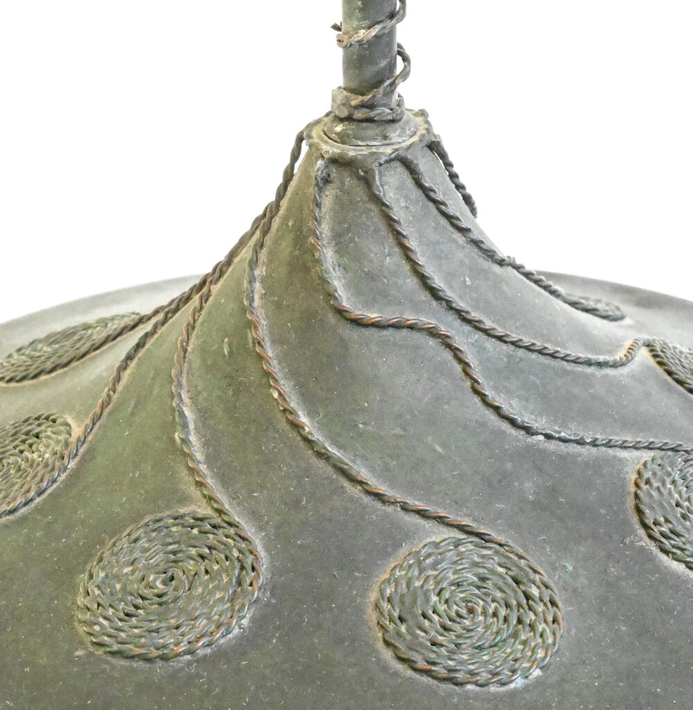 Pair of Rivière Studios Arts & Crafts Copper Candlesticks with Twisted Stems, USA 10 Pair of Rivière Studios Arts & Crafts Copper Candlesticks with Twisted Stems, USA 10