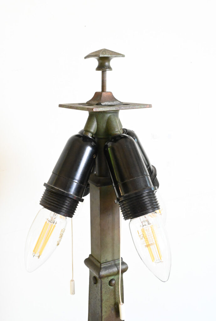 Pittsburgh Scenic Slag Glass Table Lamp 07 Pittsburgh Scenic Slag Glass Table Lamp 07