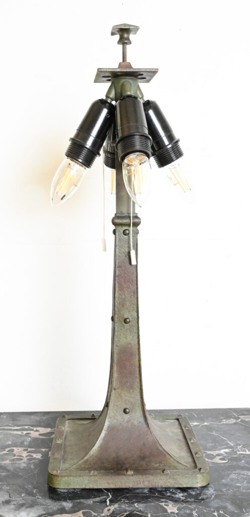 Pittsburgh Scenic Slag Glass Table Lamp 08 Pittsburgh Scenic Slag Glass Table Lamp 08