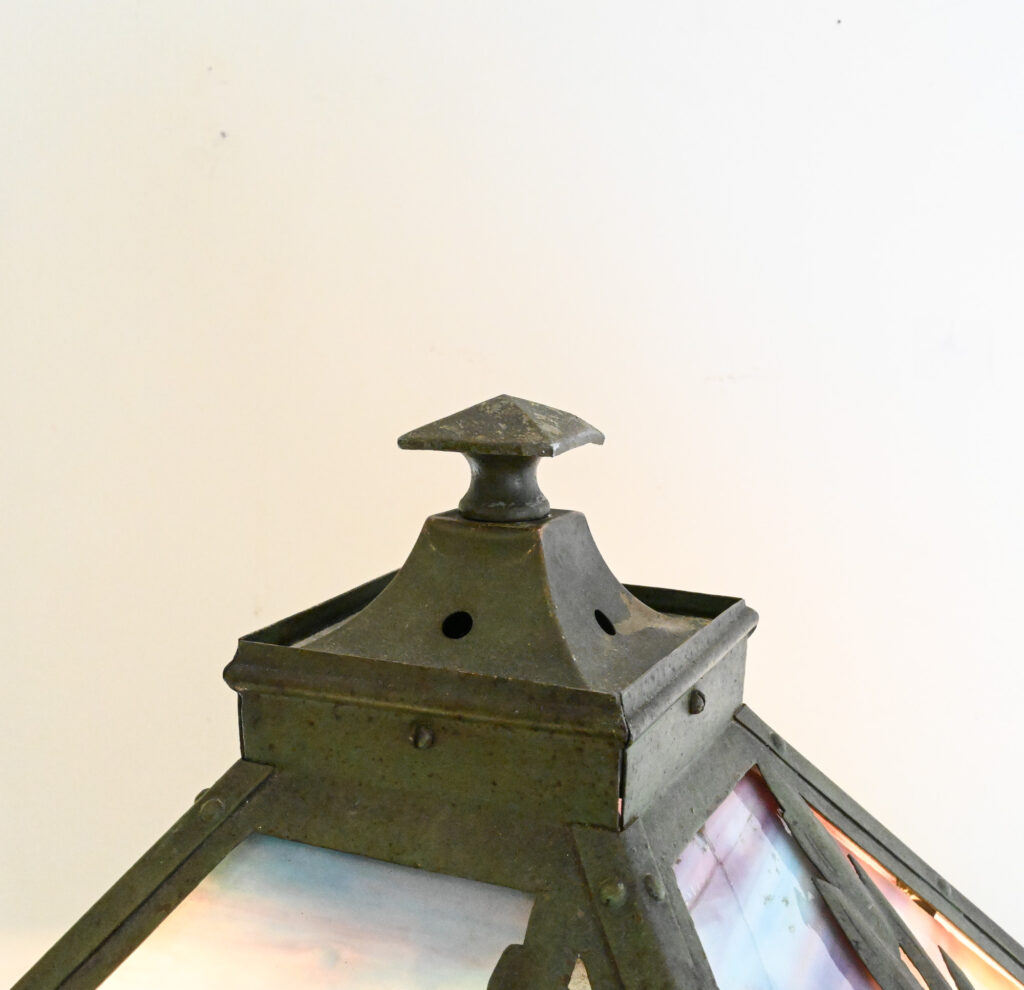 Pittsburgh Scenic Slag Glass Table Lamp 09 Pittsburgh Scenic Slag Glass Table Lamp 09