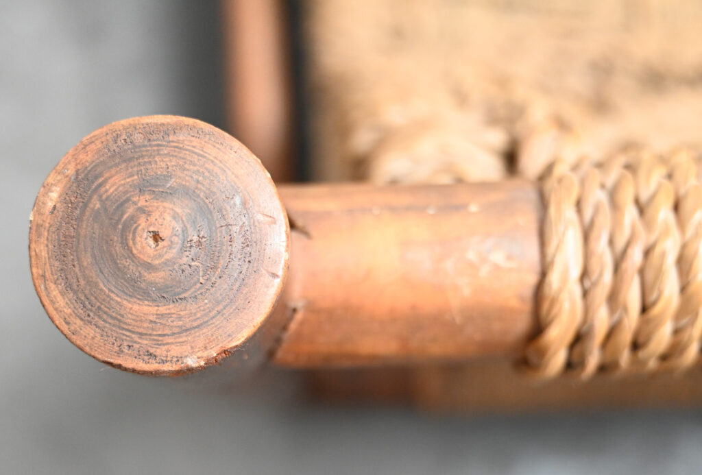 pair of Audoux minet low chairs 01 pair of Audoux minet low chairs 01