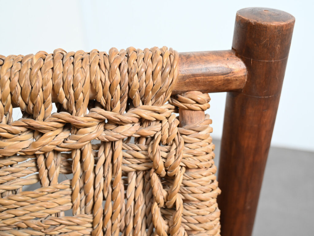 pair of Audoux minet low chairs 08 pair of Audoux minet low chairs 08