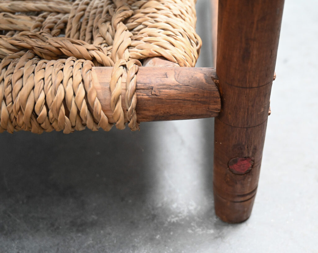 pair of Audoux minet low chairs 12 pair of Audoux minet low chairs 12