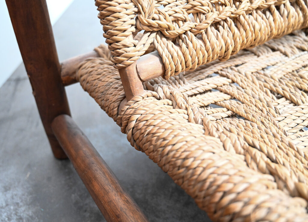 pair of Audoux minet low chairs 13 pair of Audoux minet low chairs 13