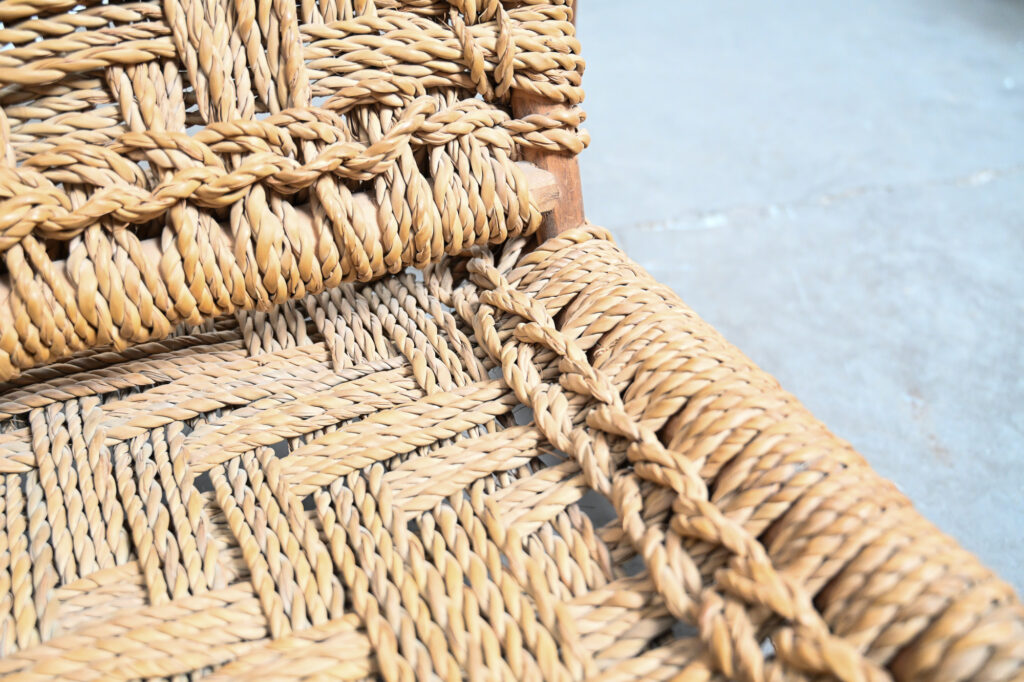 pair of Audoux minet low chairs 14 pair of Audoux minet low chairs 14