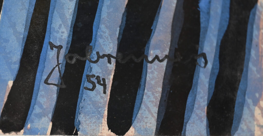 Gouache abstract 1 by Jo Brenneis 1