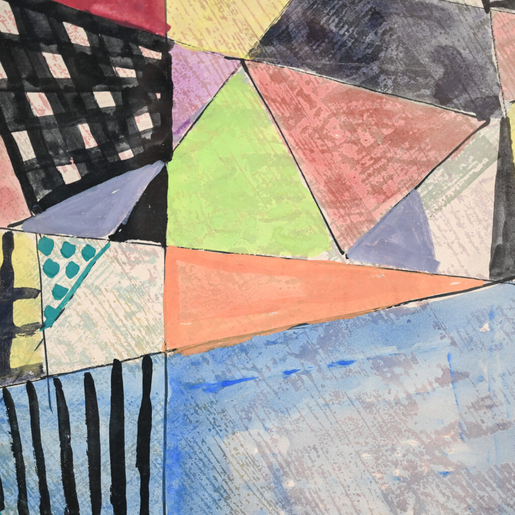 Gouache abstract 1 by Jo Brenneis 2