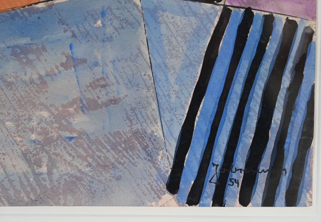 Gouache abstract 1 by Jo Brenneis 3