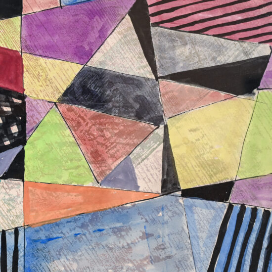 Gouache abstract 1 by Jo Brenneis 4