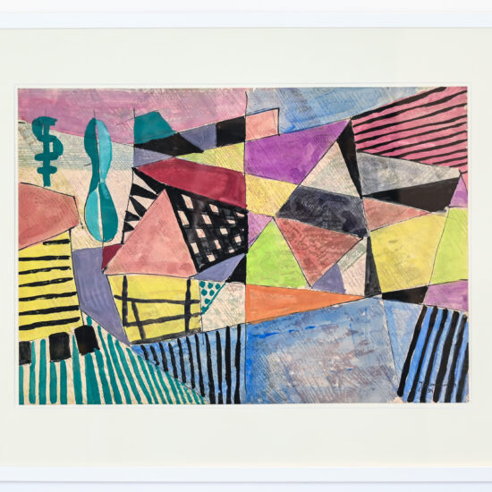 Gouache abstract 1 by Jo Brenneis 7