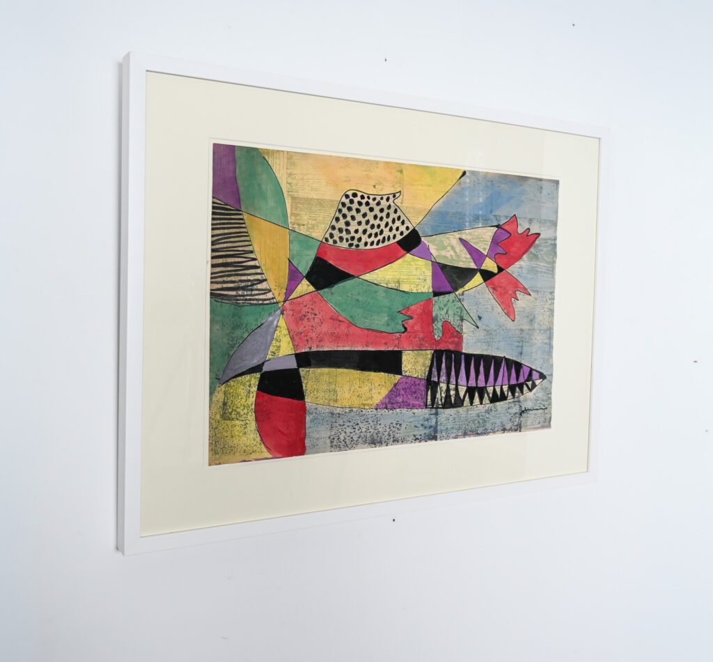 Gouache abstract 2 by Jo Brenneis 01