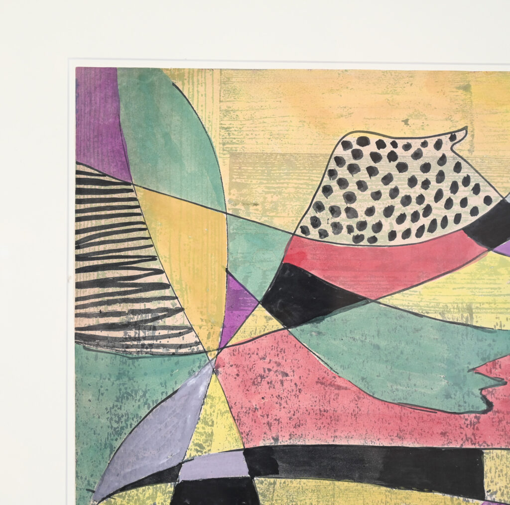 Gouache abstract 2 by Jo Brenneis 03