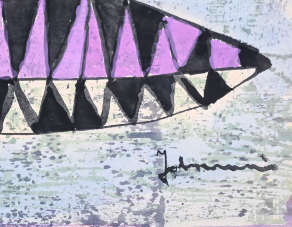 Gouache abstract 2 by Jo Brenneis 04