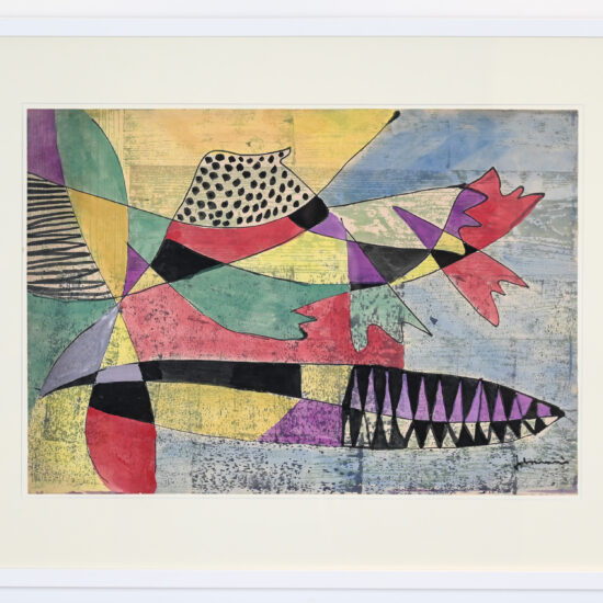 Gouache abstract 2 by Jo Brenneis 08