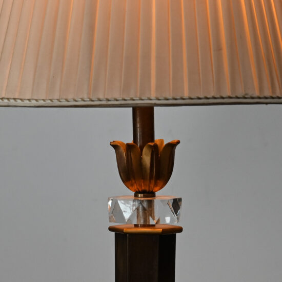 Jules Leleu floor lamp by Asselbur from Villa Medy Roc, Cap d'Antibes 02