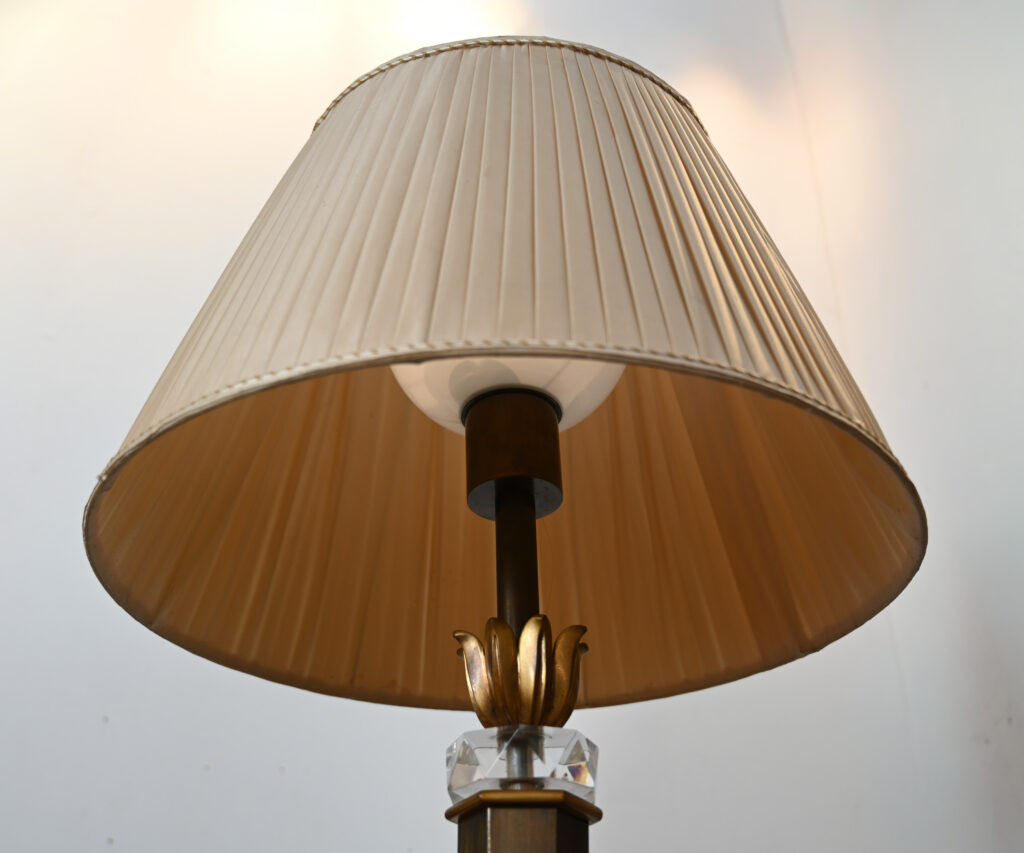 Jules Leleu floor lamp by Asselbur from Villa Medy Roc, Cap d'Antibes 05