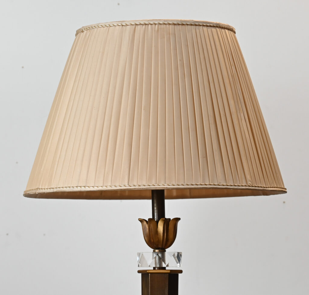 Jules Leleu floor lamp by Asselbur from Villa Medy Roc, Cap d'Antibes 06